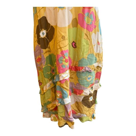 Vtg 1960s/1970s Kahala Hawaiian Dress Size 8 Multicolor Mod Psychedelic Floral - Picture 5 of 8